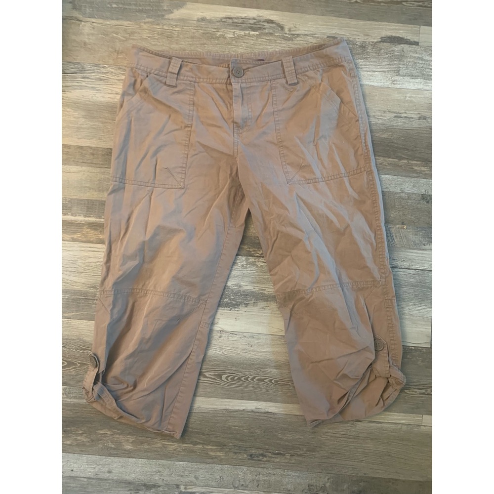 Vintage y2k low rise cargo Capri pants